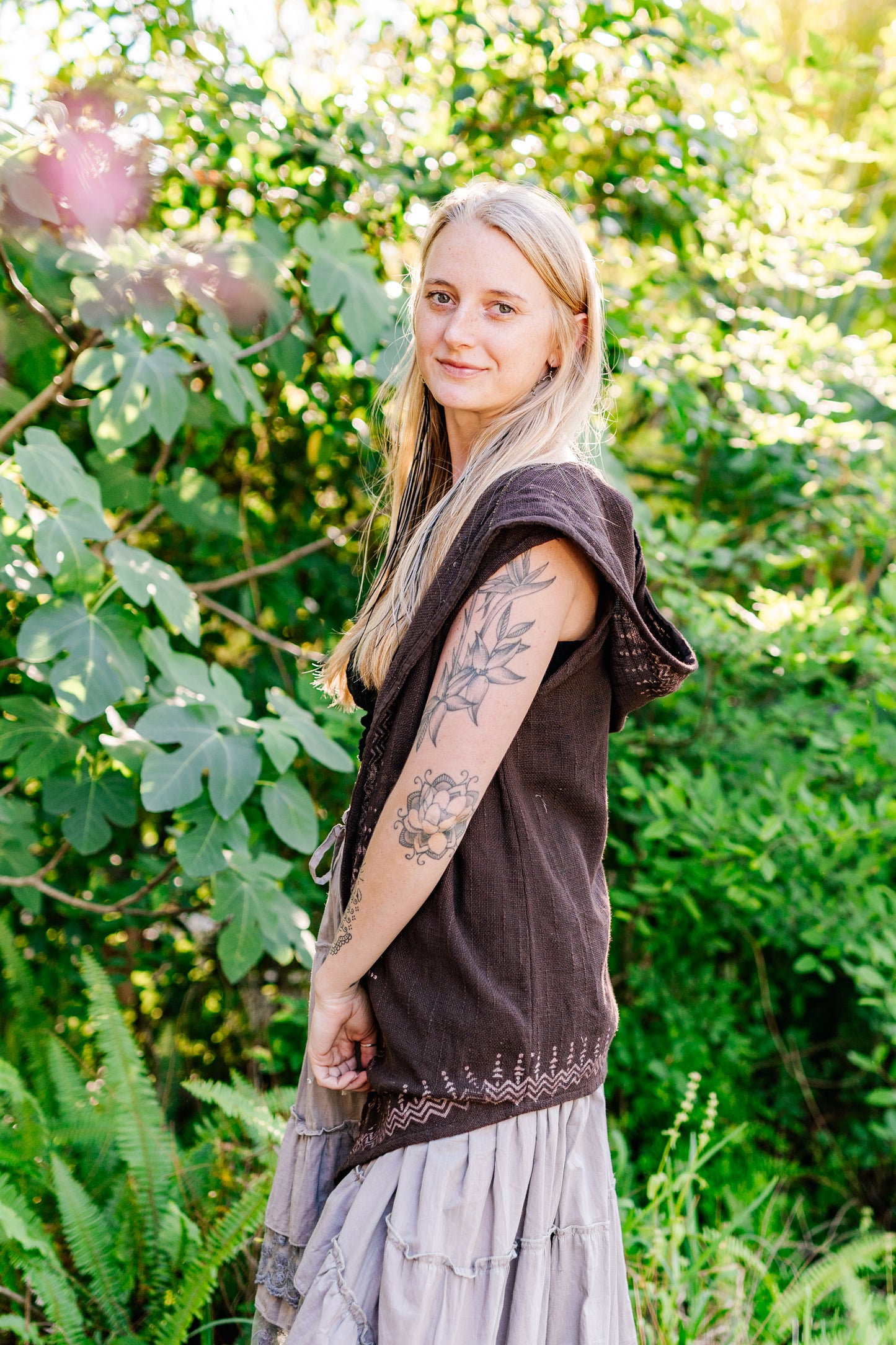 Desert Rose Vest Hoodie