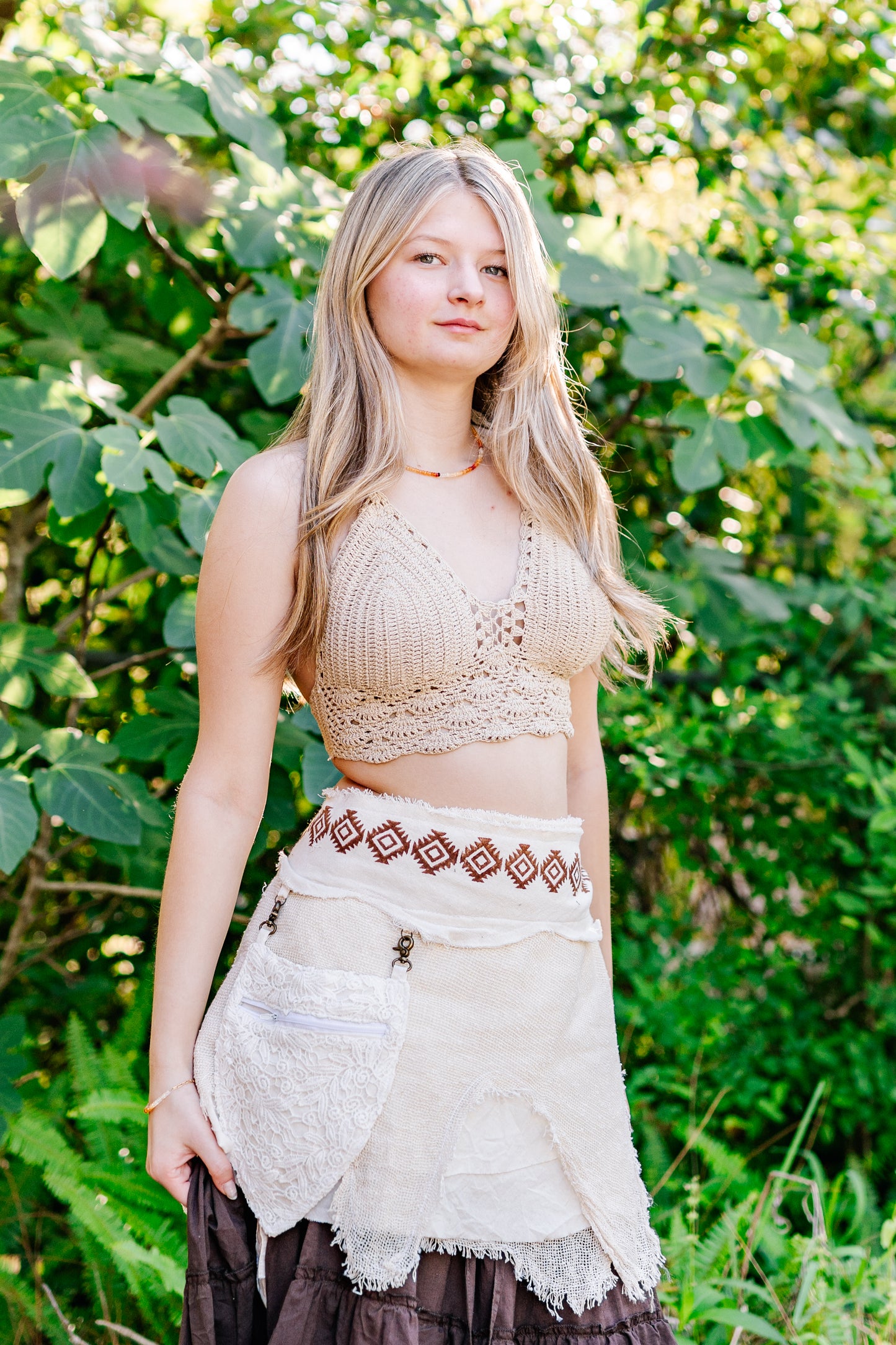 Desert Rose Festival Wrap Skirt