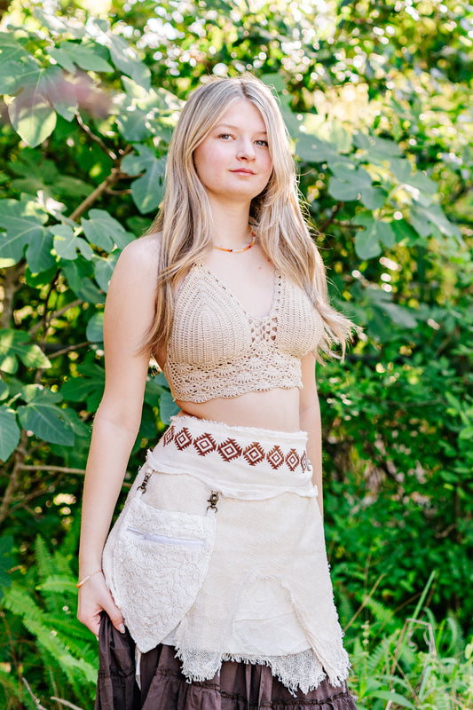 Desert Rose Festival Wrap Skirt