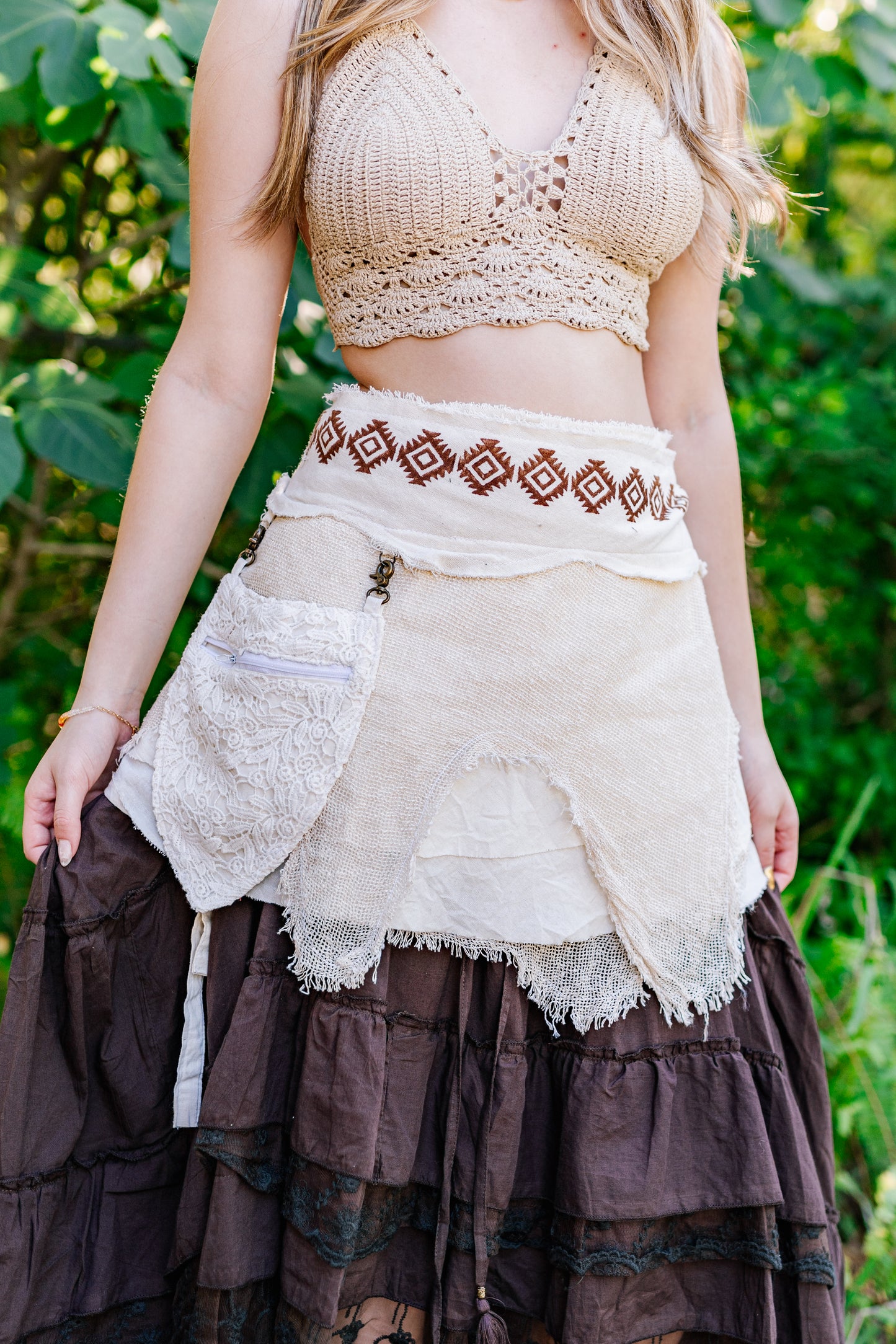 Desert Rose Festival Wrap Skirt