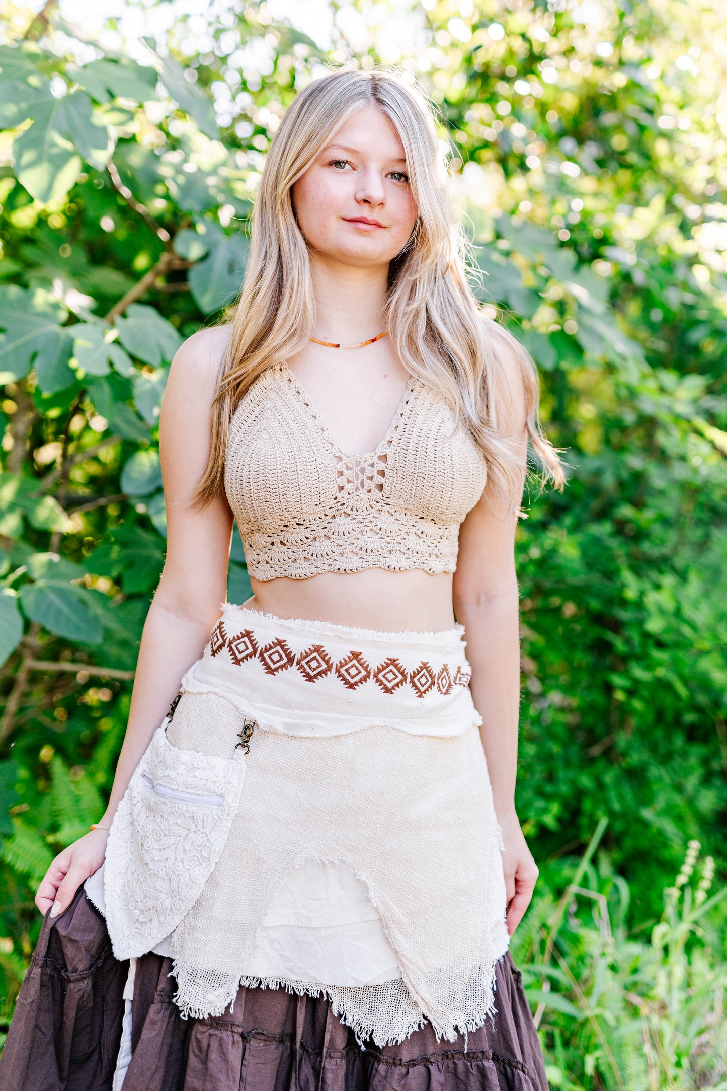 Desert Rose Festival Wrap Skirt