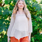 Desert Rose Tassel Shirt