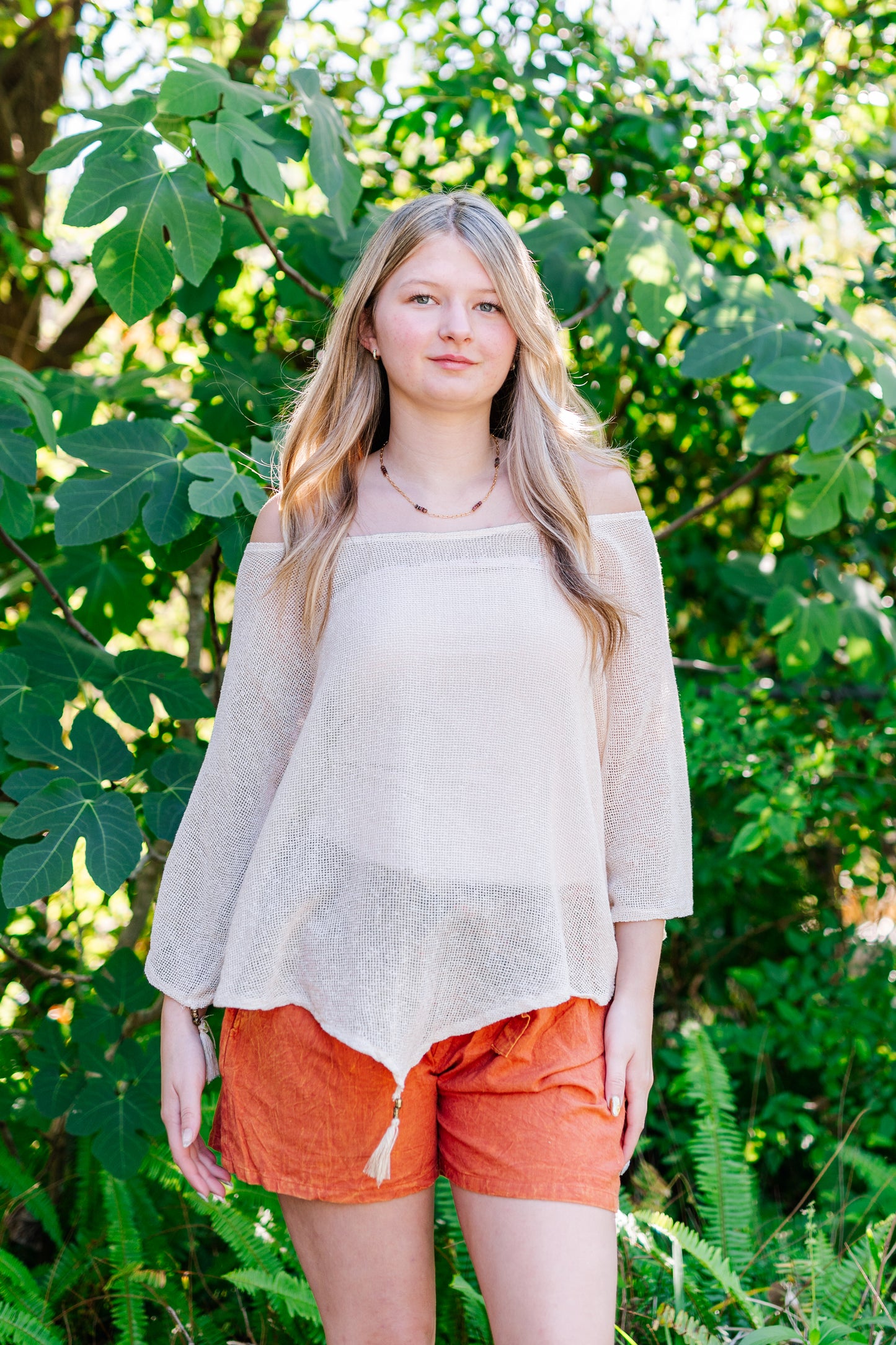 Desert Rose Tassel Shirt