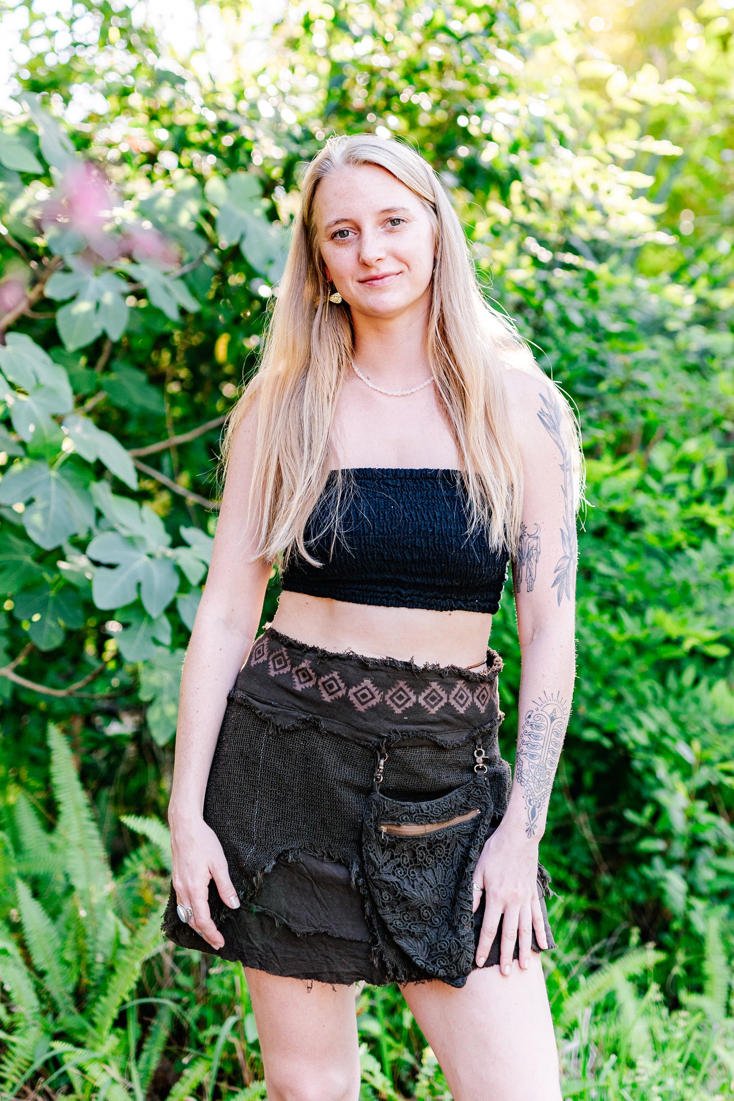 Desert Rose Festival Wrap Skirt
