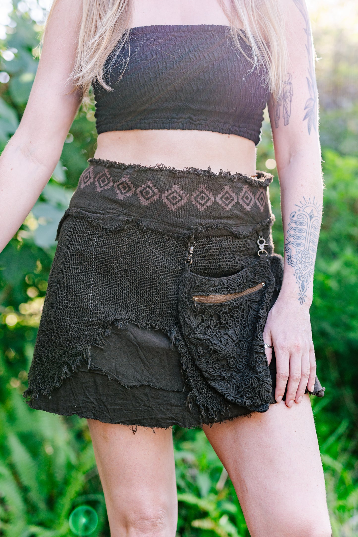 Desert Rose Festival Wrap Skirt