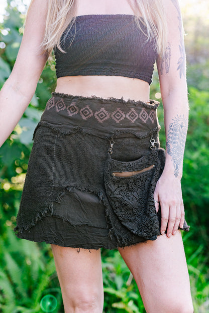 Desert Rose Festival Wrap Skirt