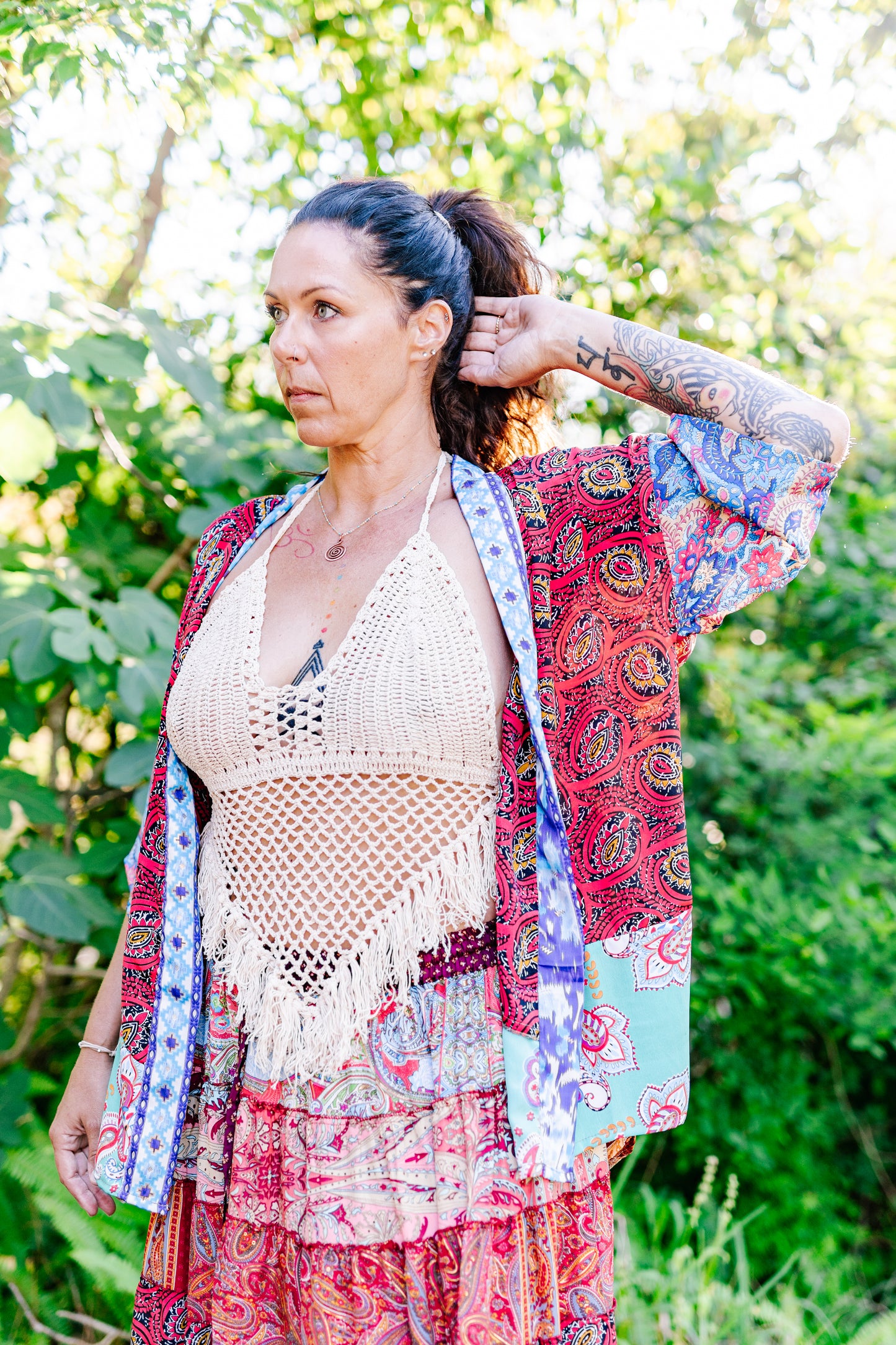 Silk Sari Patchwork Jacket