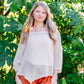 Desert Rose Tassel Shirt