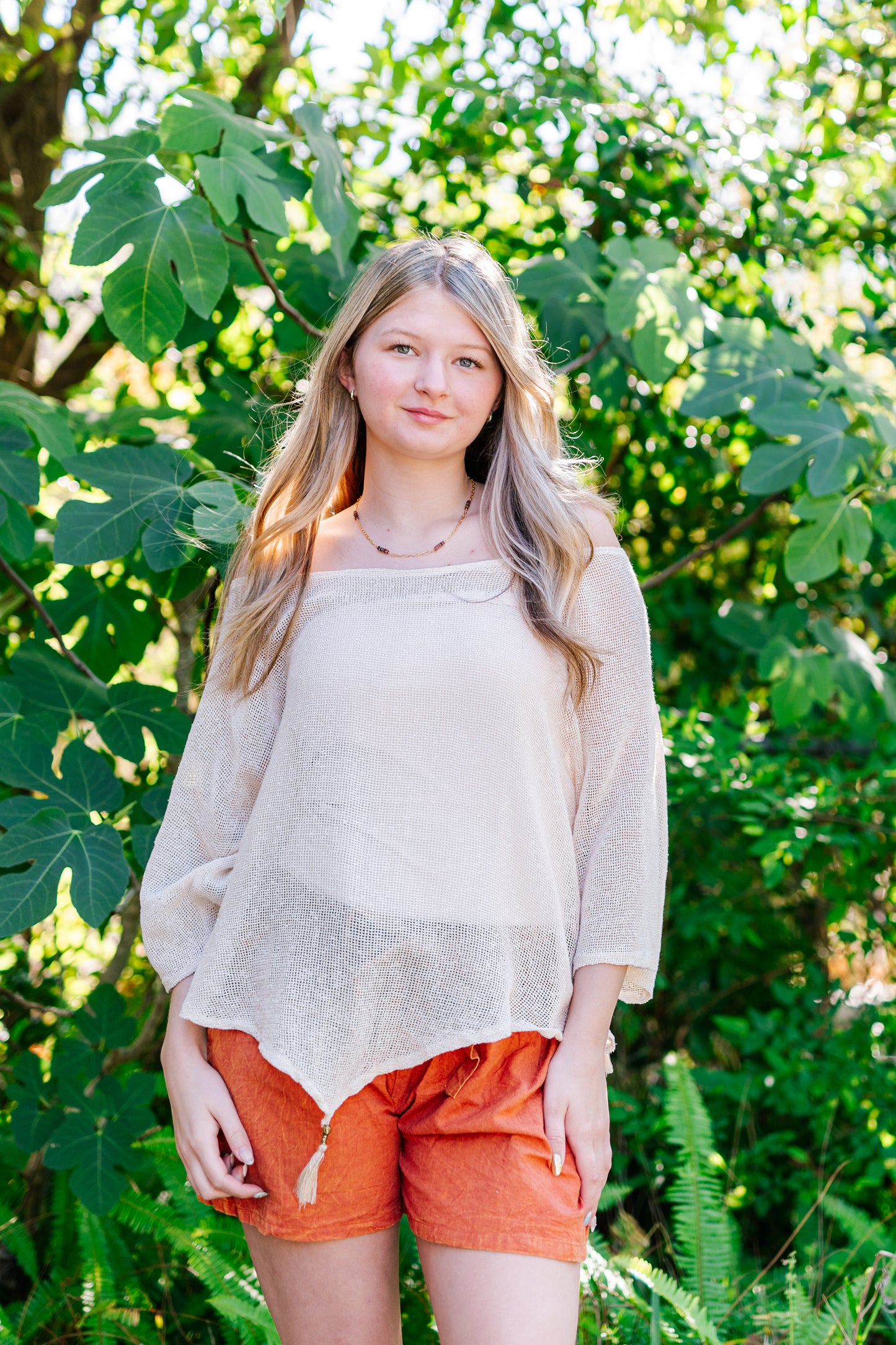 Desert Rose Tassel Shirt