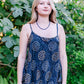Golden Swirls Tank Top
