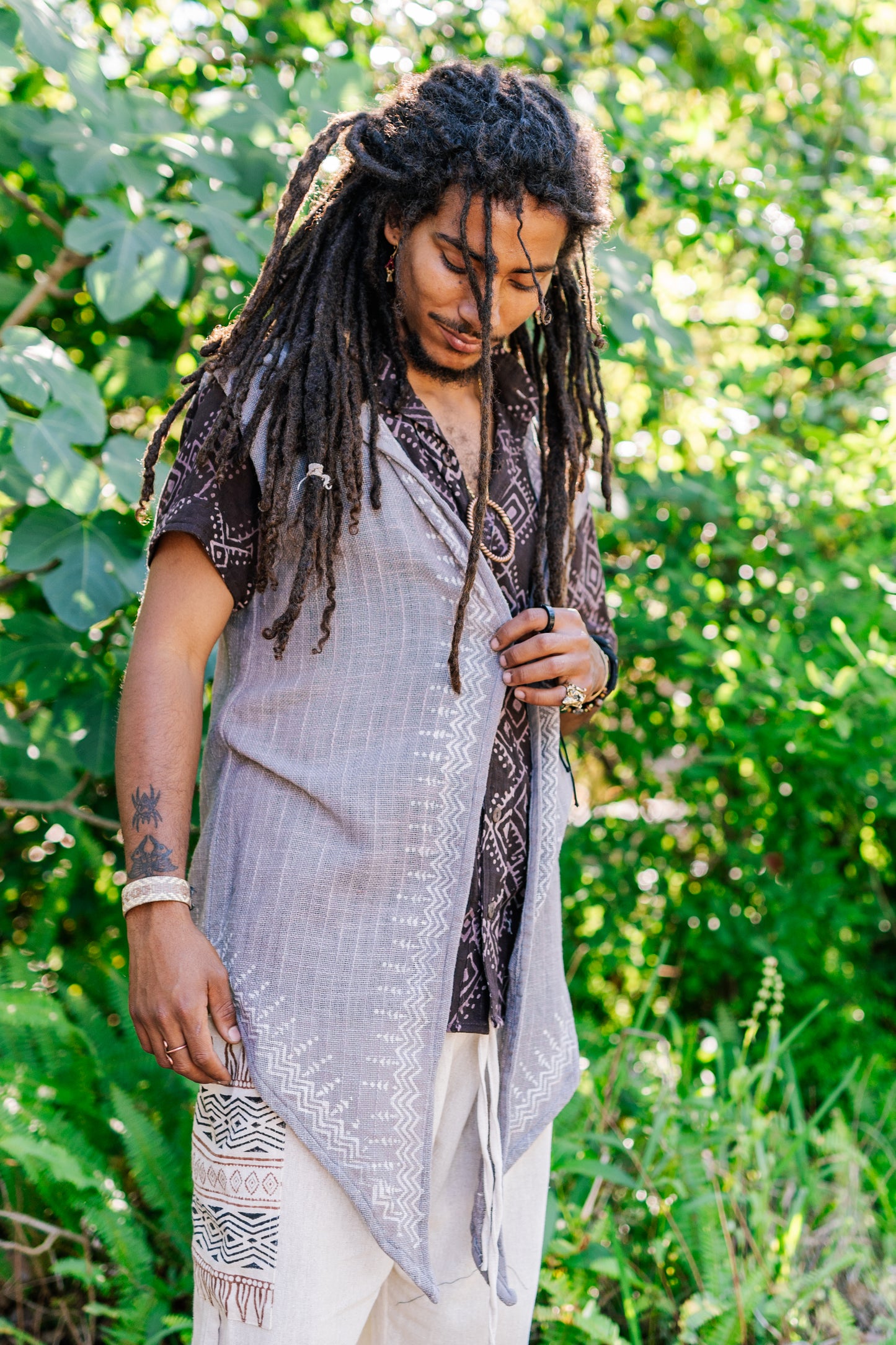 Desert Rose Vest Hoodie