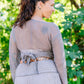 Desert Rose Woven Tie Jacket