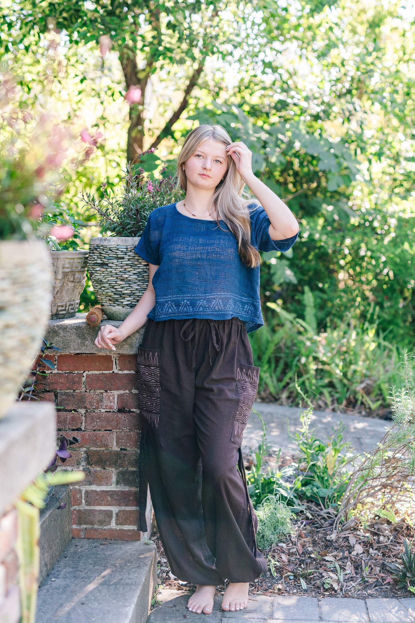 Desert Rose Mesh Shirt