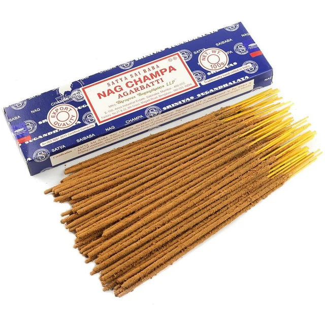 World Famous Original Nag Champa Incense by Satya | 4 Sizes Available