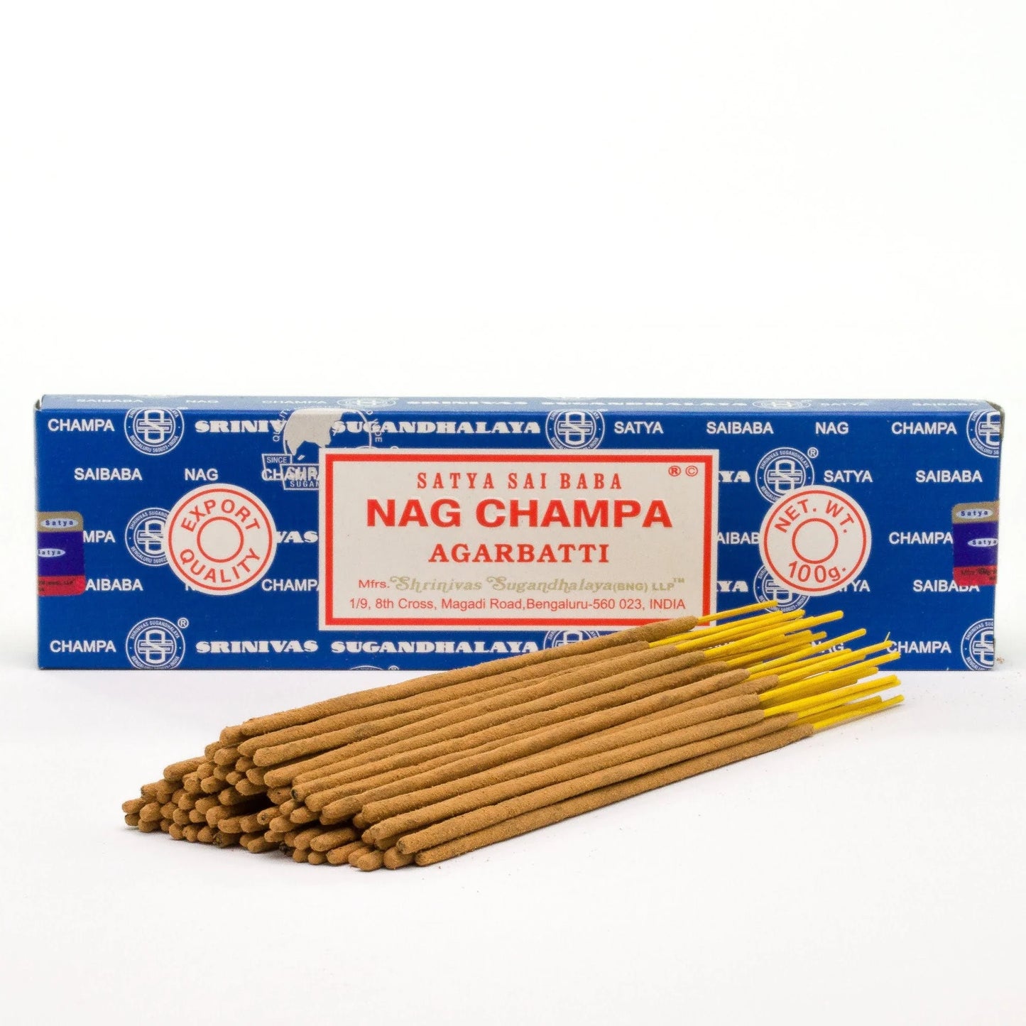 World Famous Original Nag Champa Incense by Satya | 4 Sizes Available