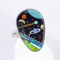 Gemstone Paintings by David Freeland Jr. | Galaxy Rings Collection
