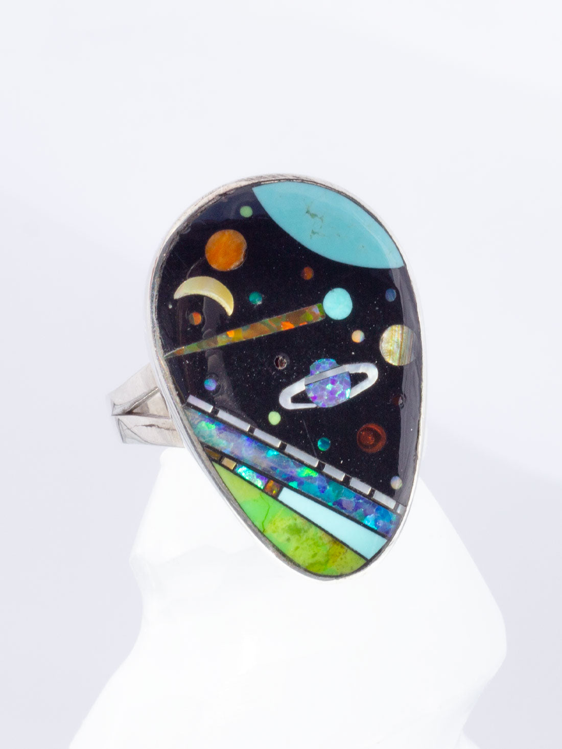 Gemstone Paintings by David Freeland Jr. | Galaxy Rings Collection