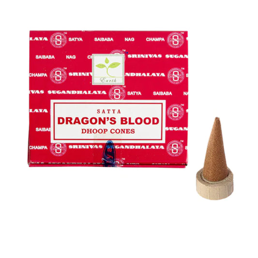 Satya Dragon's Blood Dhoop Cones
