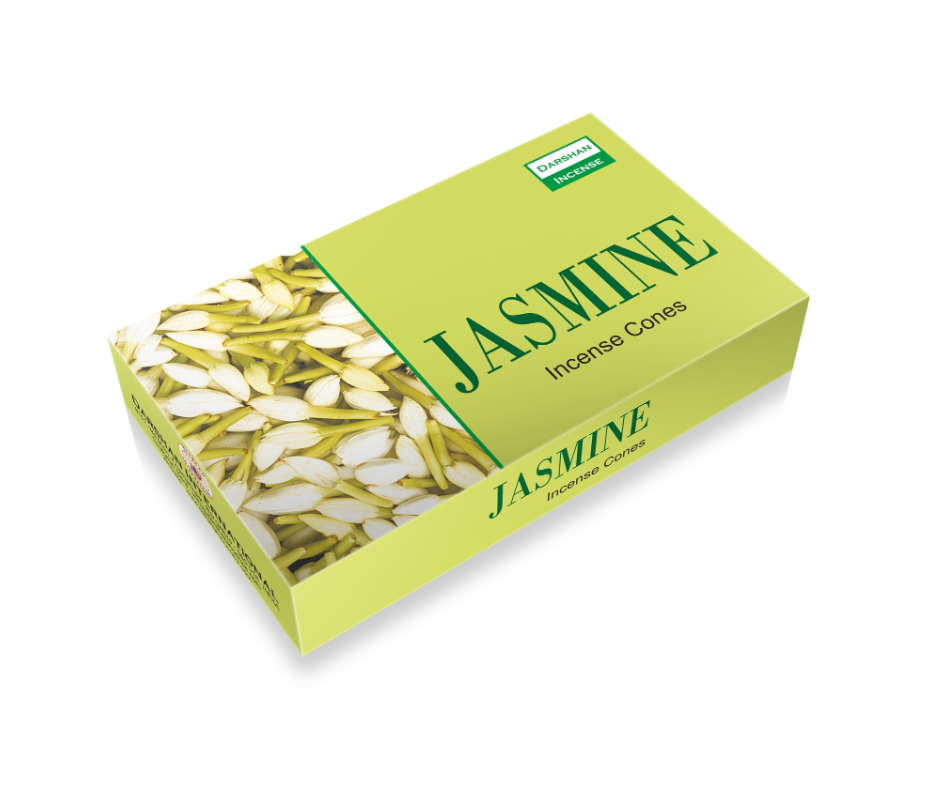 Darshan Jasmine Incense Cones