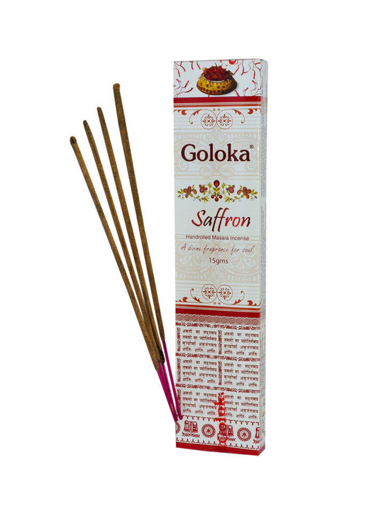 Goloka Saffron Incense