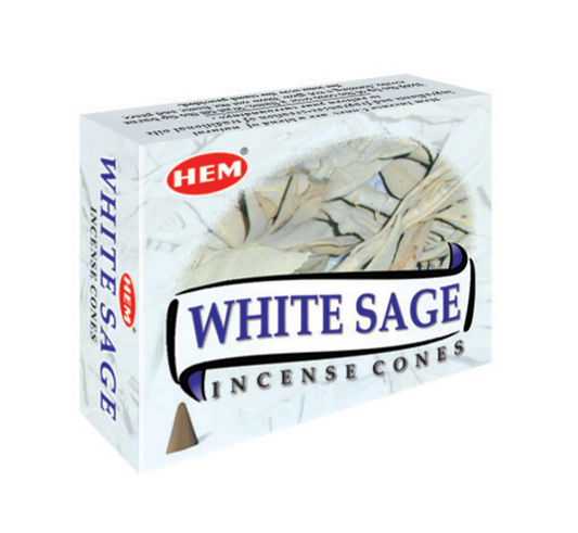 Hem White Sage Incense Cones