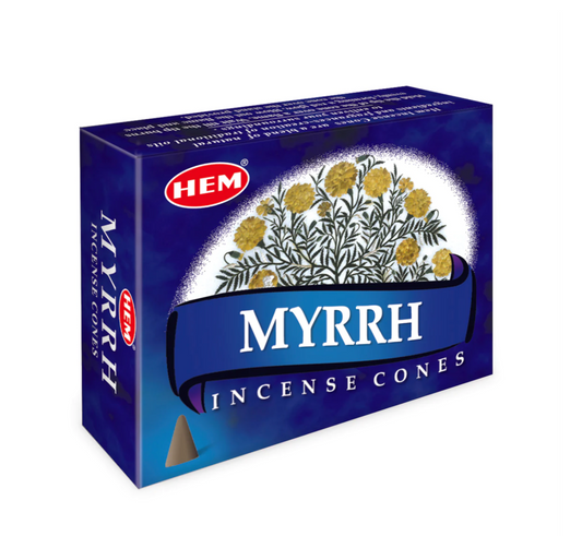 Hem Myrrh Incense Cones