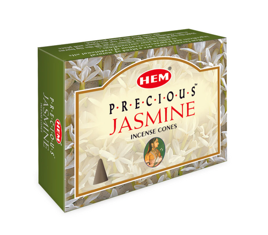 Hem Precious Jasmine Incense Cones