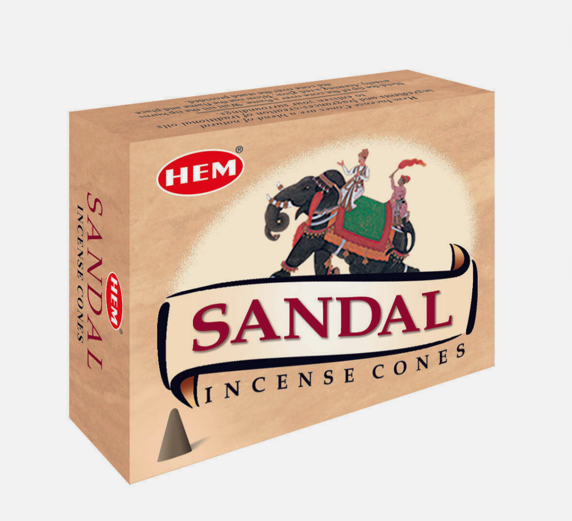 Hem Sandal Incense Cones