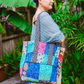 Kantha Market Bag