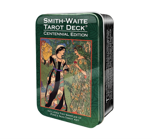 Smith Waite Tarot Deck Centennial Edition in a Tin