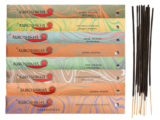 Auroshikha Incense Collection | 50 Scents