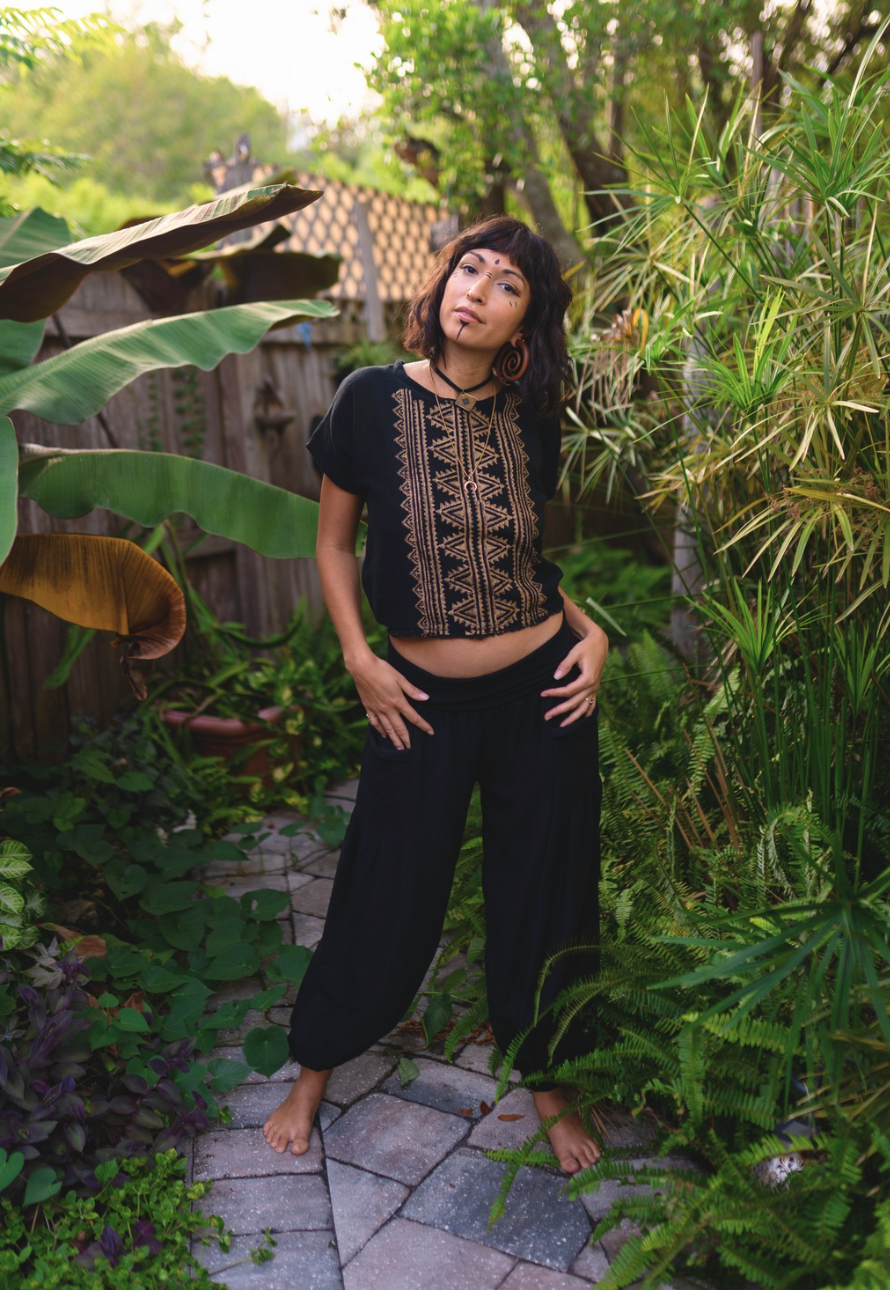 Desert Rose Harem Pants