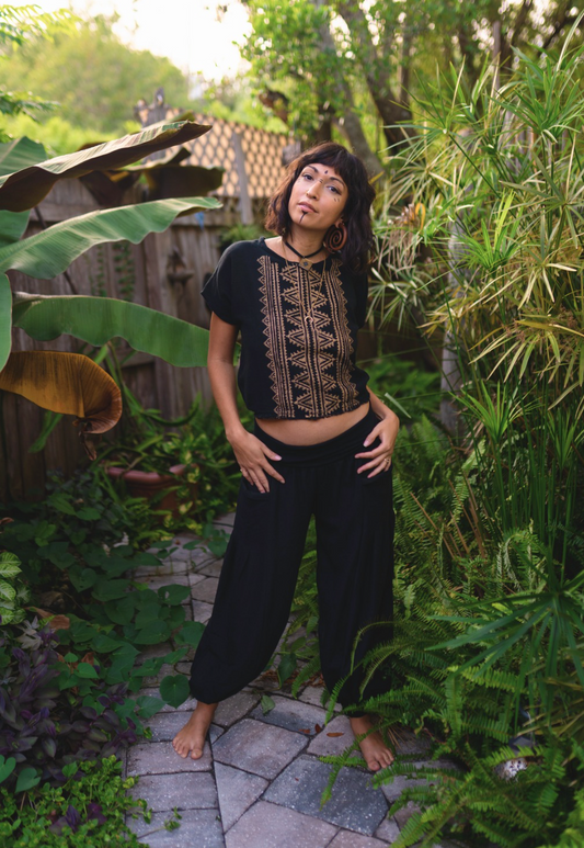 Desert Rose Harem Pants