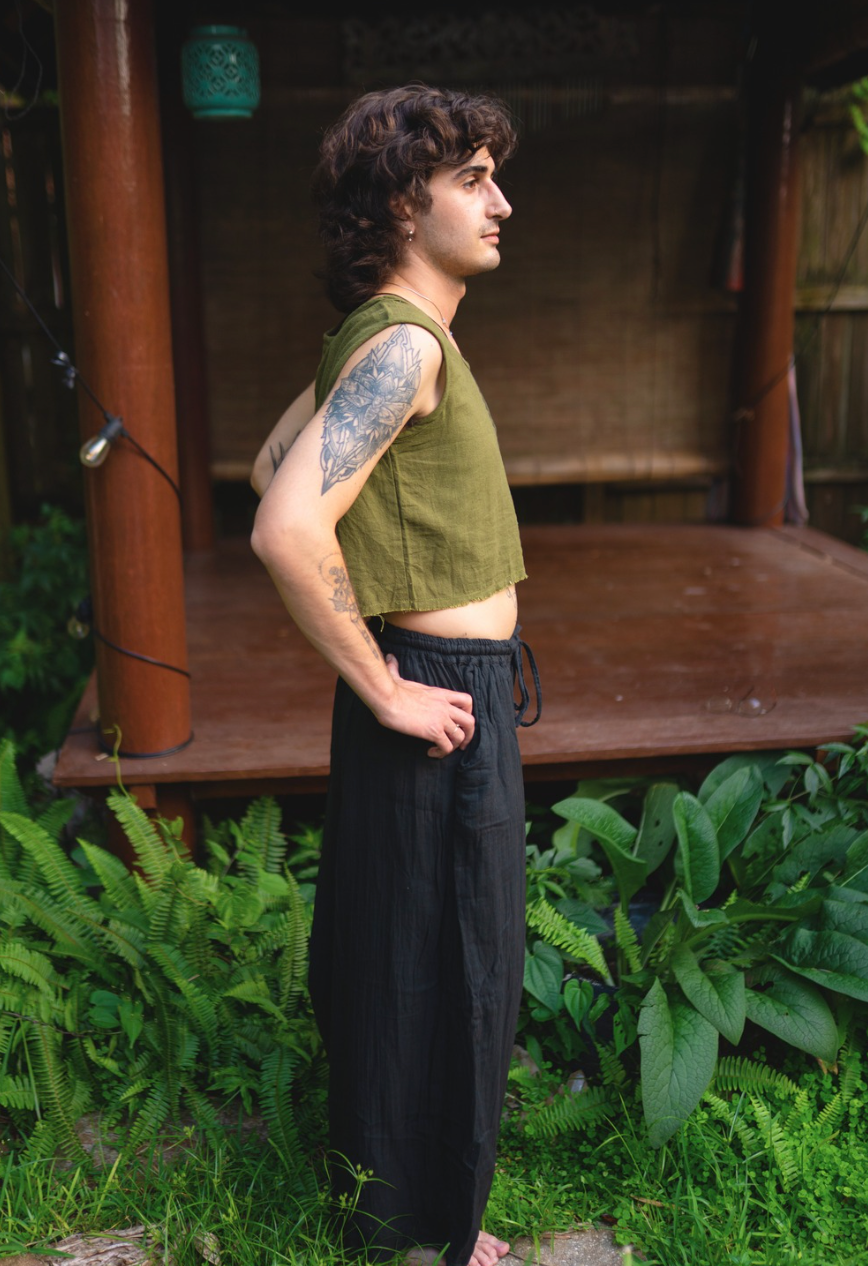 Desert Rose Block Print Tank Top