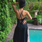 Desert Rose Arrow Block Print Dress | Earth Tones