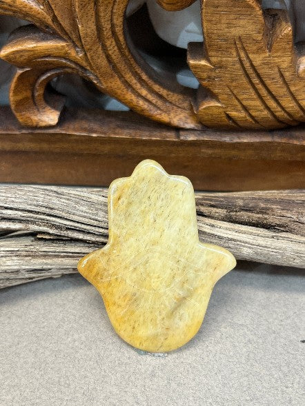Hamsa Guasha Massage Stones