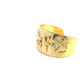 Egyptian Cuffs in Gold Plated Bronze