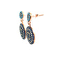 Pavé Evil Eye Stud Earrings