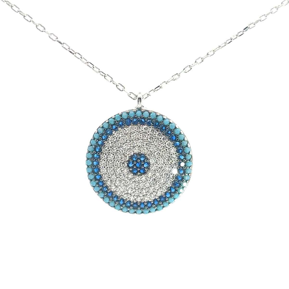 Ilaya Pavé Evil Eye Matching Set
