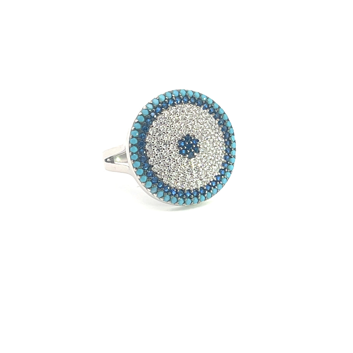 Ilaya Pavé Evil Eye Matching Set