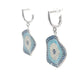 Pavé Evil Eye Huggie Earrings & Matching Pendants