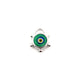 Enamel Mini Evil Eye Pendants | Silver & Gold Plated