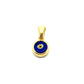 Enamel Mini Evil Eye Pendants | Silver & Gold Plated