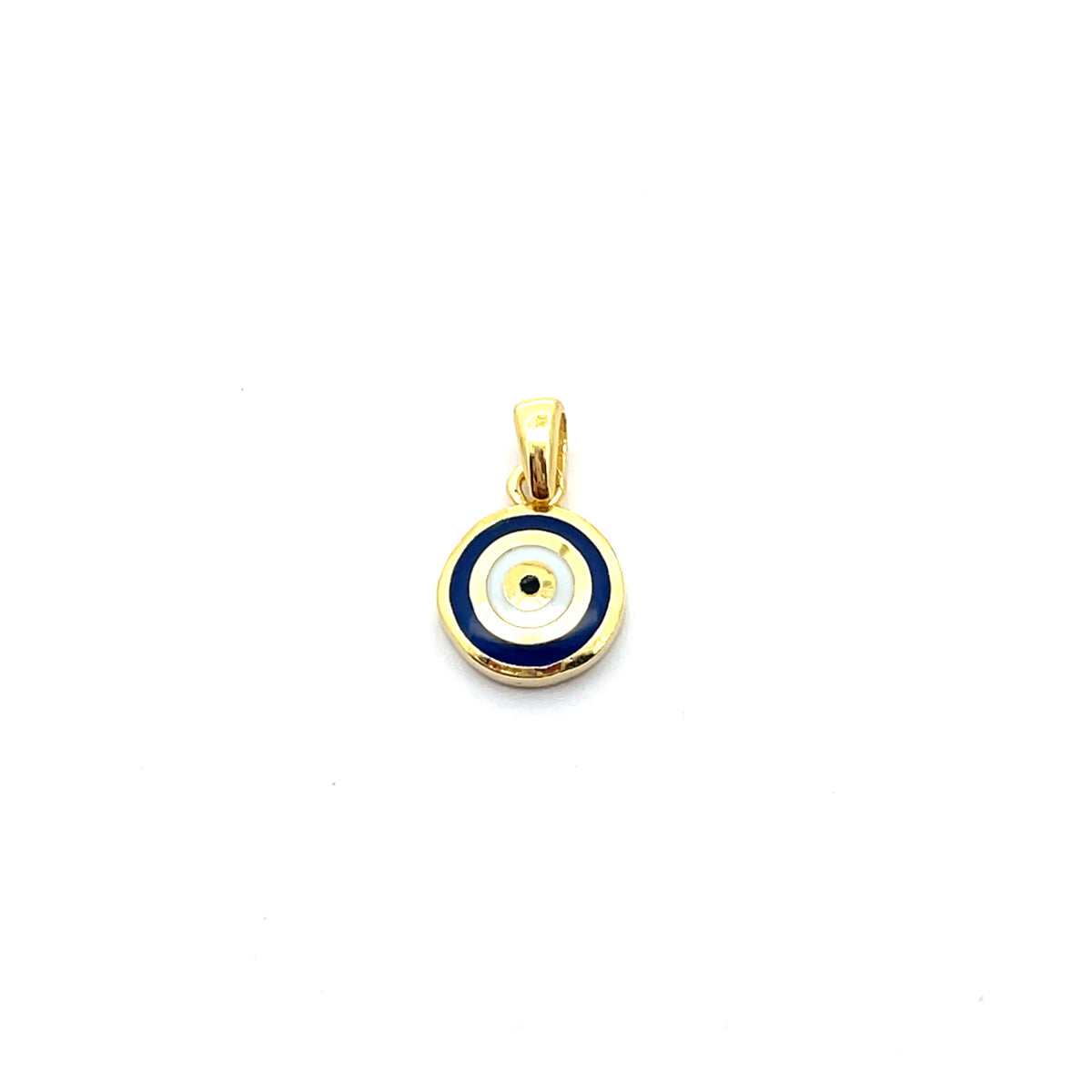 Minimalist Evil Eye Pendants | Silver & Gold Plated