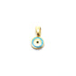 Minimalist Evil Eye Pendants | Silver & Gold Plated