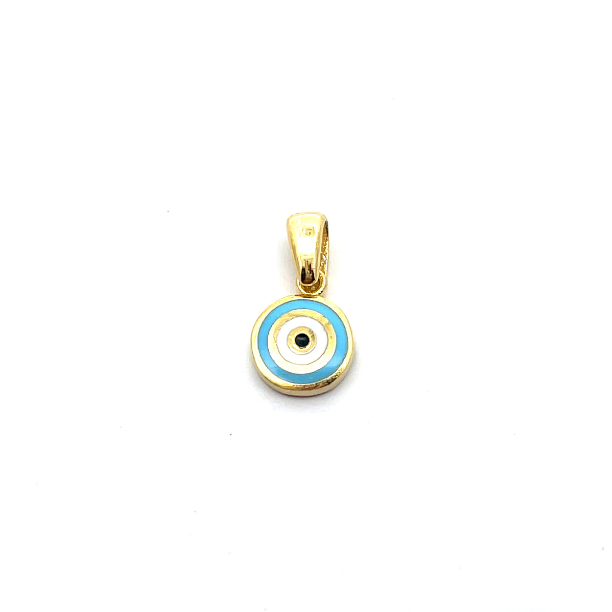 Minimalist Evil Eye Pendants | Silver & Gold Plated