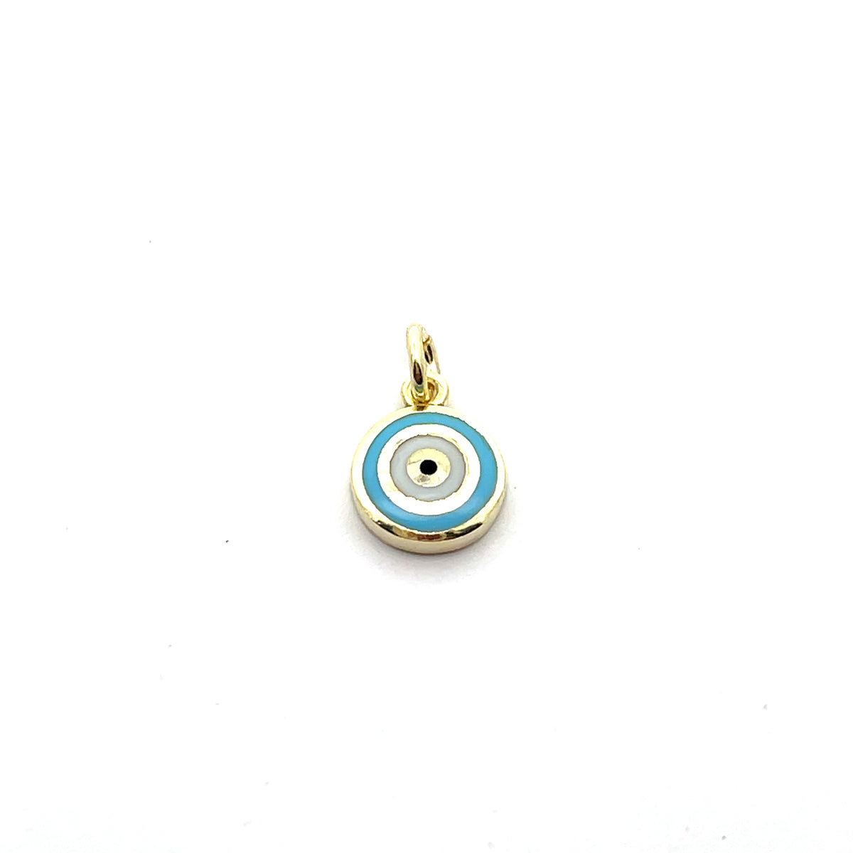 Minimalist Evil Eye Pendants | Silver & Gold Plated