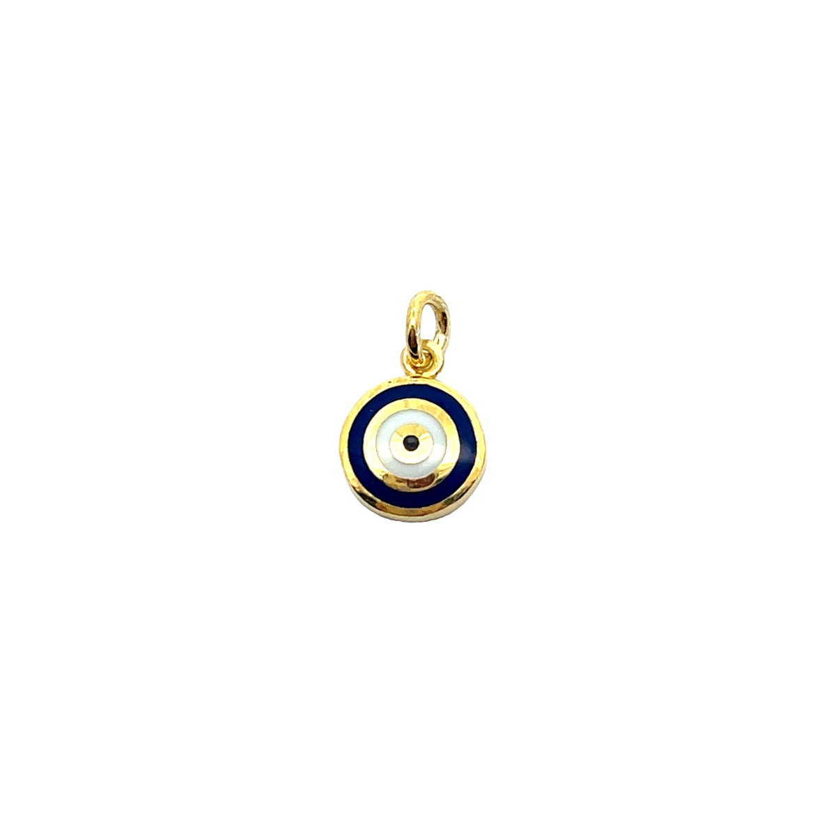 Minimalist Evil Eye Pendants | Silver & Gold Plated