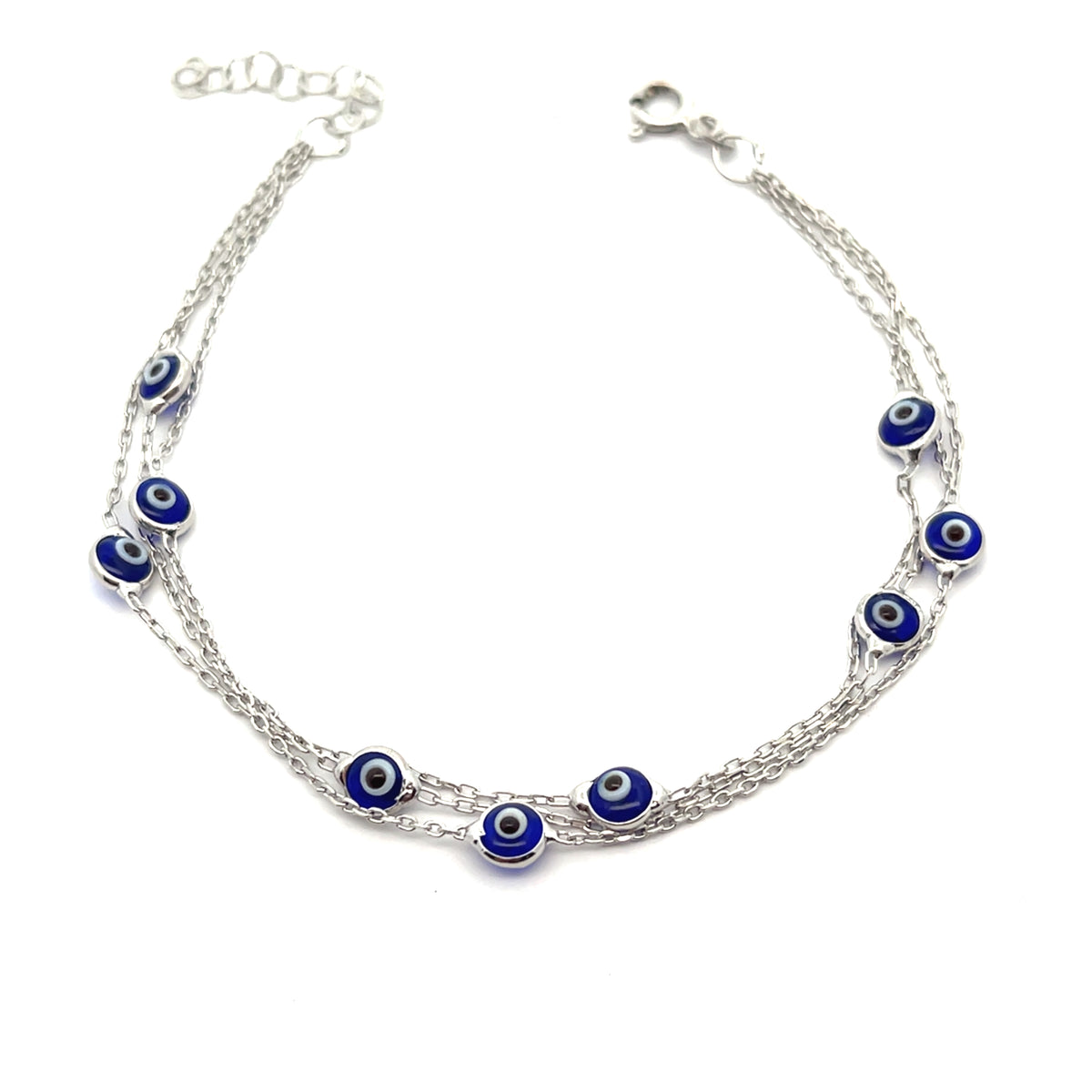 Dainty Evil Eye Station Necklaces & Bracelets