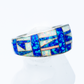 Gemstone Paintings by David Freeland Jr. | Geometric Abstract Rings
